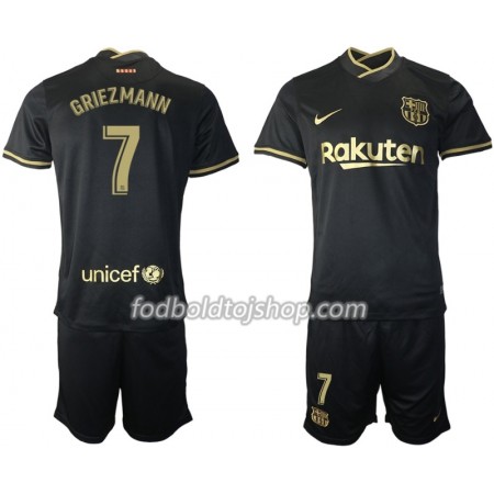 FC Barcelona Antoine Griezmann 7 Børn Udebane Fodboldsæt 2020-21 S/S (+ Korte bukser)